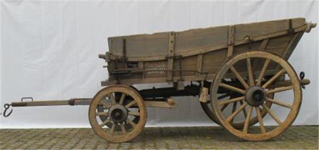 Polderwagen met afneembare zijborden, Karrenmuseum Essen